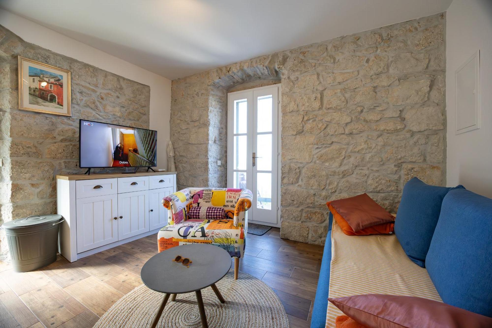 Stone House Kurtic Stara Podgora Villa Buitenkant foto