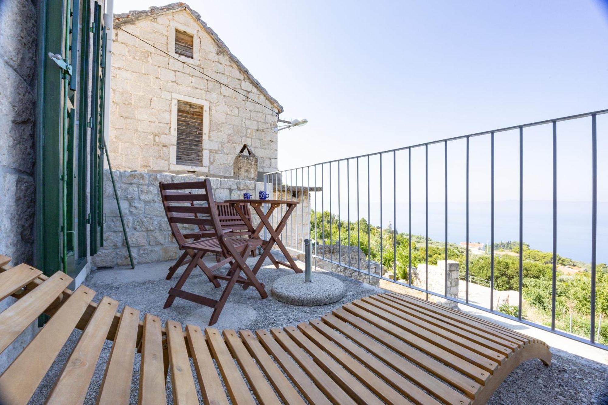 Stone House Kurtic Stara Podgora Villa Buitenkant foto