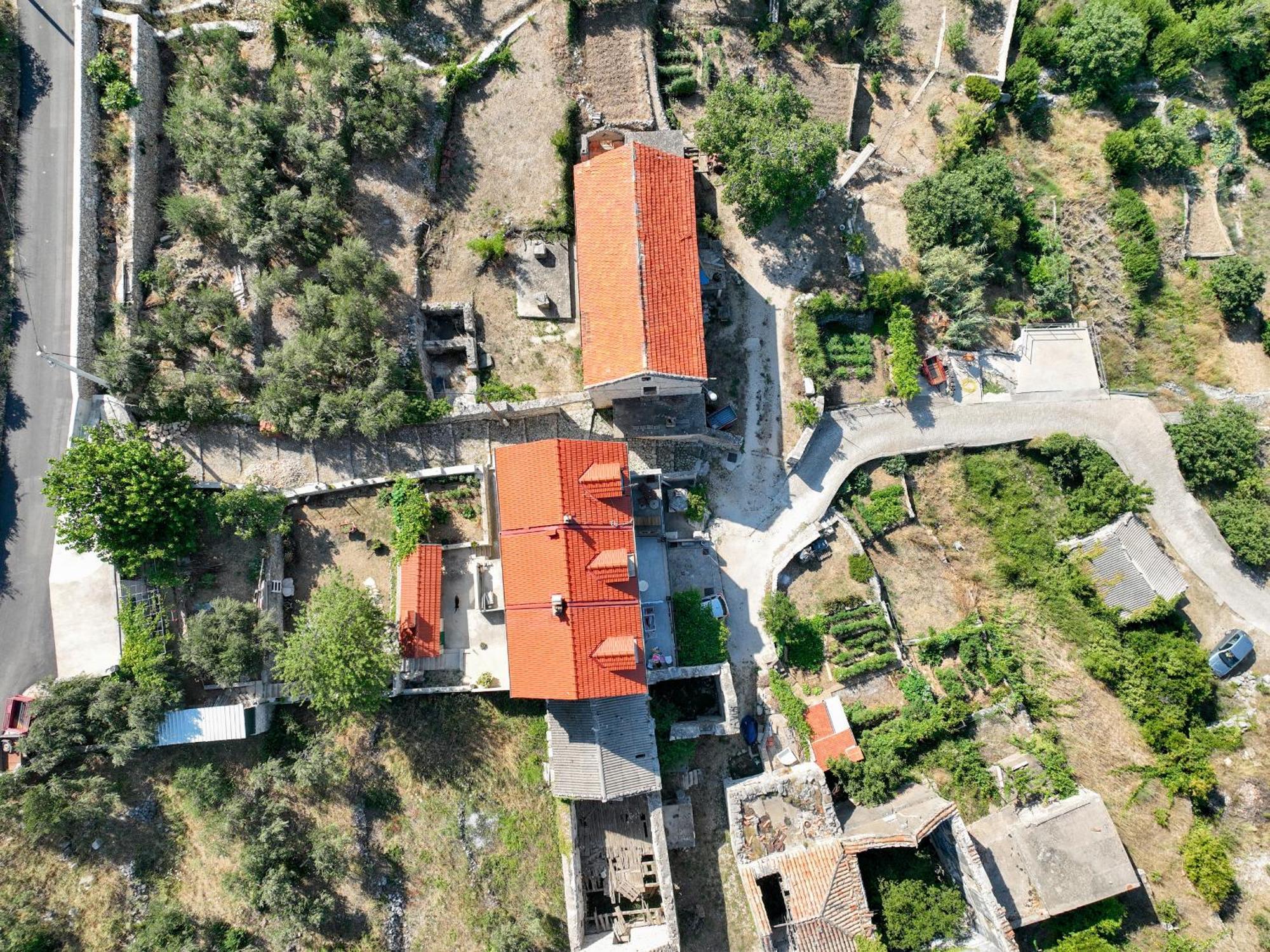 Stone House Kurtic Stara Podgora Villa Buitenkant foto